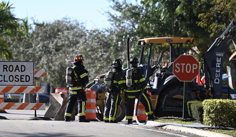 Police Close Off Part of University Drive in Coral Springs to Repair Gas Leak