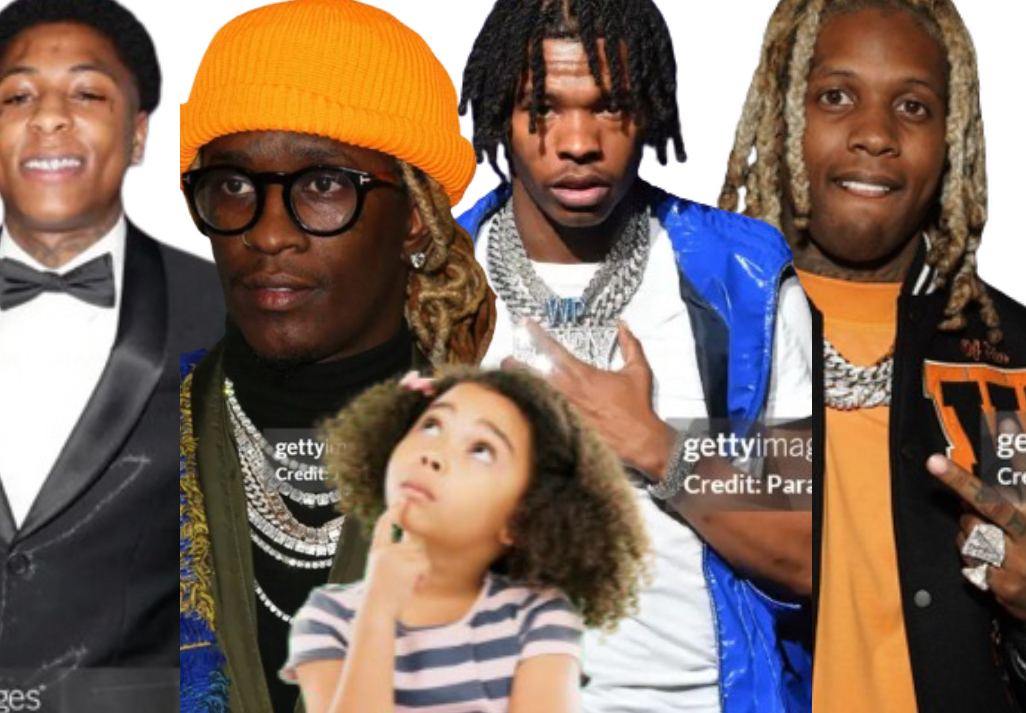 Photographer Maury Philips, “Nba Youngboy”, 2020, via gettyimages.com
Photographer Jean Baptiste Lacroix, “Young Thug”, 2020, via gettyimages.com
Photographer Paras Griffin, “Lil Baby”, 2021, via gettyimages.com
Photographer Gonzalo Marroquin, “Lil Durk”, 2021, via gettyimages.com
The Yuri Arcurs Collection, “Thinking idea and girl screen with young girl”, Copyright © 2010-2024 Freepik Company
