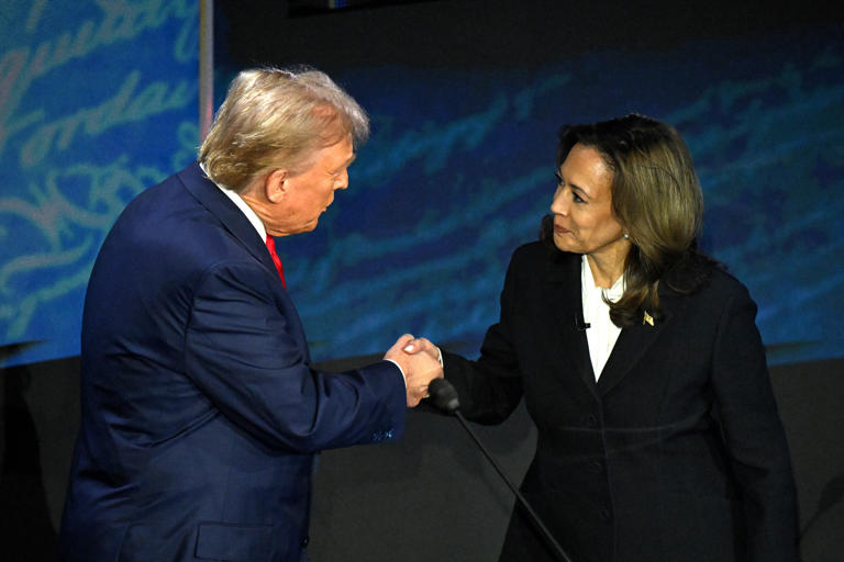 Taken From: Msn Kamala Harris 'Drinking Champagne' After Trump Debate: Russian State TV (msn.com) Newsweek
Taken By: SAUL LOEB/AFP/Getty Images