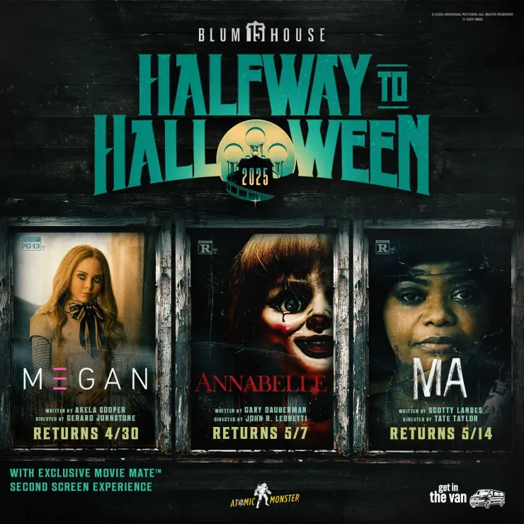 “Bloody Discusting,” 2025, via 'M3GAN,' 'Annabelle,' 'Ma' Return to Theaters for Blumhouse's Halfway to Halloween Festival - Bloody Disgusting